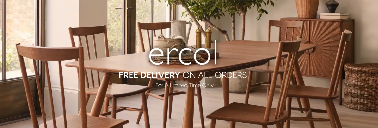 ercol fairmile dining table and chairs